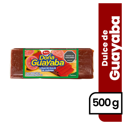 [9122°] Lonja Guayaba Snacol 500G