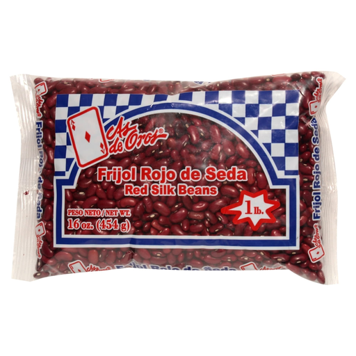 [00826] Frijol Rojo de Seda As de Oro 2LB