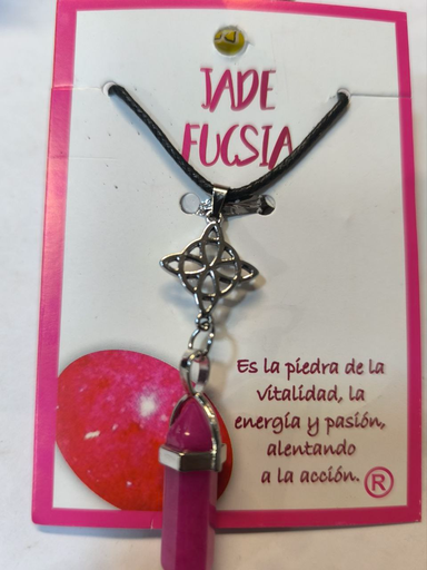 [56722] Cadena Jade Fucsia