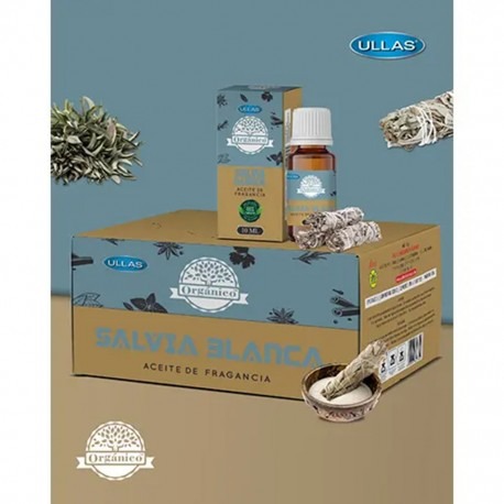 [0702] Organico Salvia Blanca Aceite De Fragancia 10ml