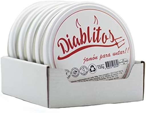 [82350] ​Diablitos Jamón  Para Untar 120 G