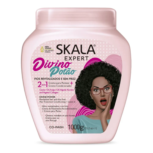 [2473] Skala Expert Divino Dotao Fios Revitalizados E Sem frizz 1000g