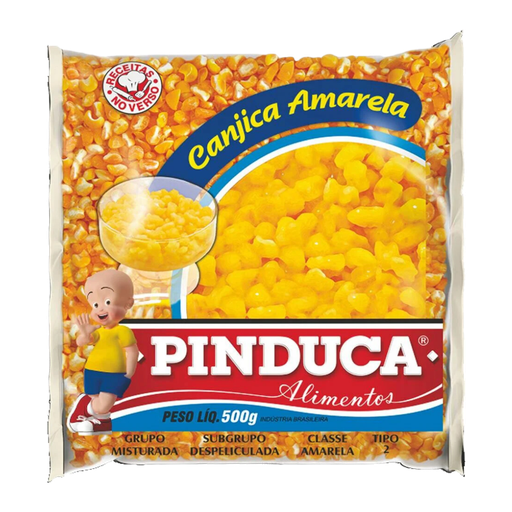 [100] Canjica Amarela Pinduca Alimentos Maiz Trillado Amarillo 500g