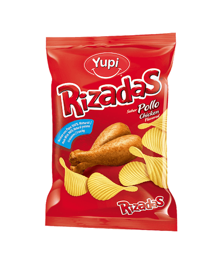 [03393] Rizadas Sabor De Pollo 100g 