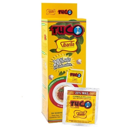 [3971] Sibarita Tuco Tallarini – Pack de 3 sobres x 8,4 g
