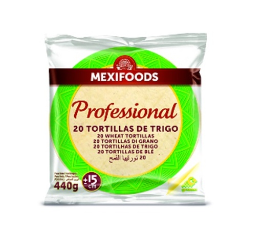 [29] Mexifoods Professional 20 Tortillas De Trigo 440g 15cm