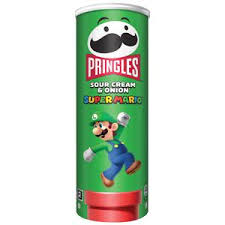 [5053990155354] Pringles Supermario 175g Sour Cream