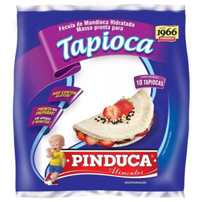 [1809] Massa Para bTapioca Pinduca 500g Rende Em Media 10 Tapiocas