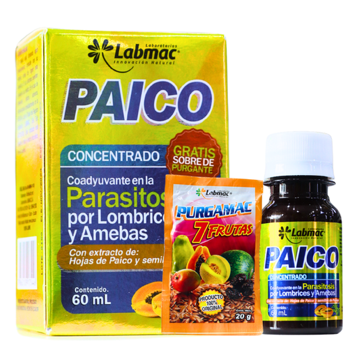 [jarabe] Paico Jarabe Purgante Antiparasitario 120ml