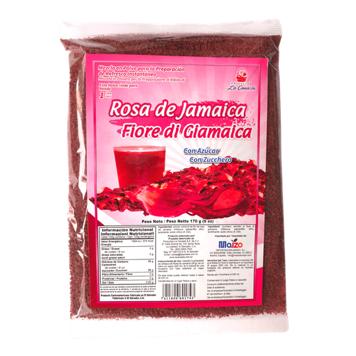 [01743] Mezcla En Polvo Rsa De Jamaica La Canasta 170 G