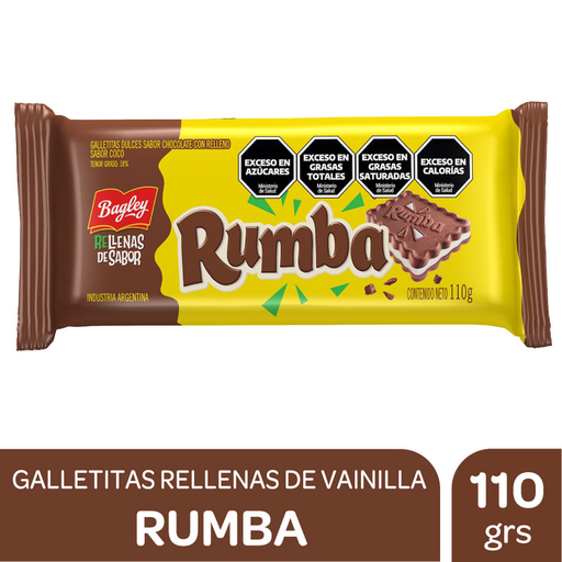 [29130] Galletas Rumba 110gr Bagley