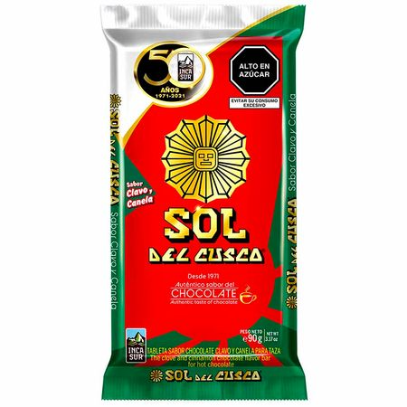 [04459] Sol Del Cusco Canela Y Clavo 90gr