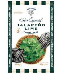 [81115] Sabor Especial Jalapeño Lime Tortilla Chips 120G