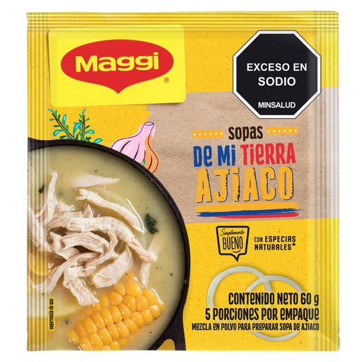 [85348] Maggi Sopas De Mi Tierra Ajiaco 60g