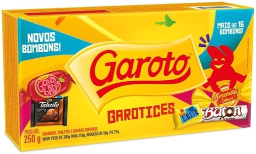 Bombons Sortidos Garoto 250g 