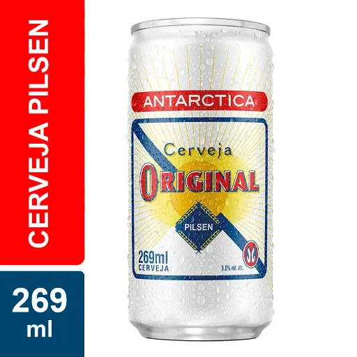 [95086] Cerveja Antarctica Original Lata 269ml