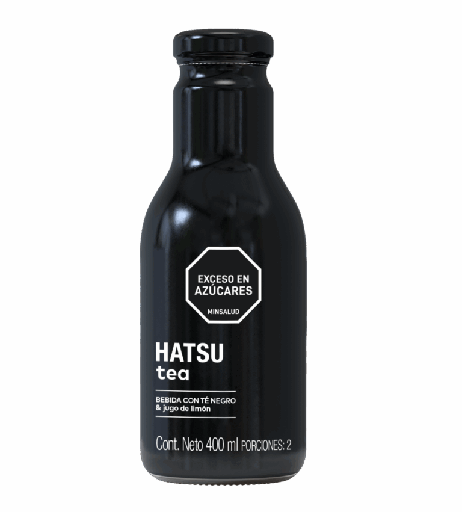 Hatsu Te Negro Botella 400ml