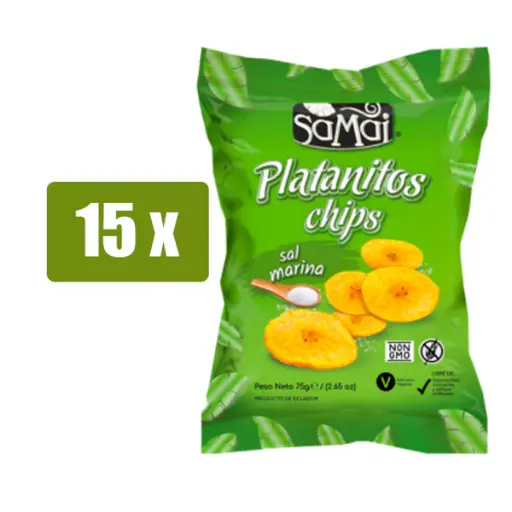 Platanito con Sal 100g