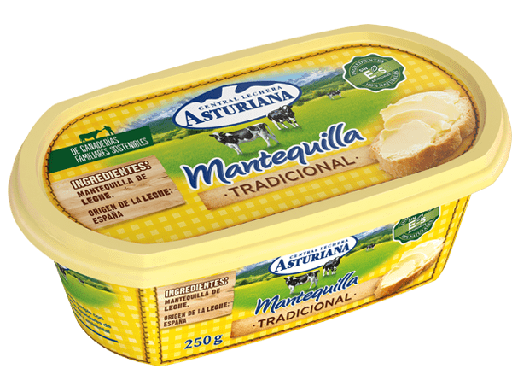 Mantequilla Tradicional  250g Asturiana 