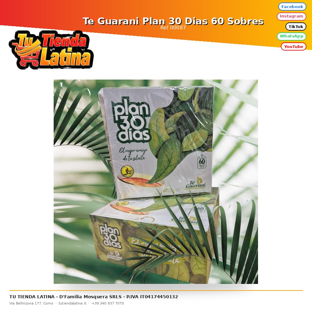 Te Guarani Plan 30 Dias 60 Sobres