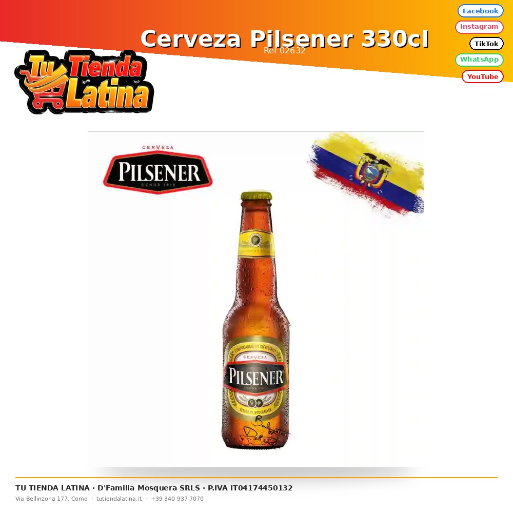 Birra Pilsener 330cl