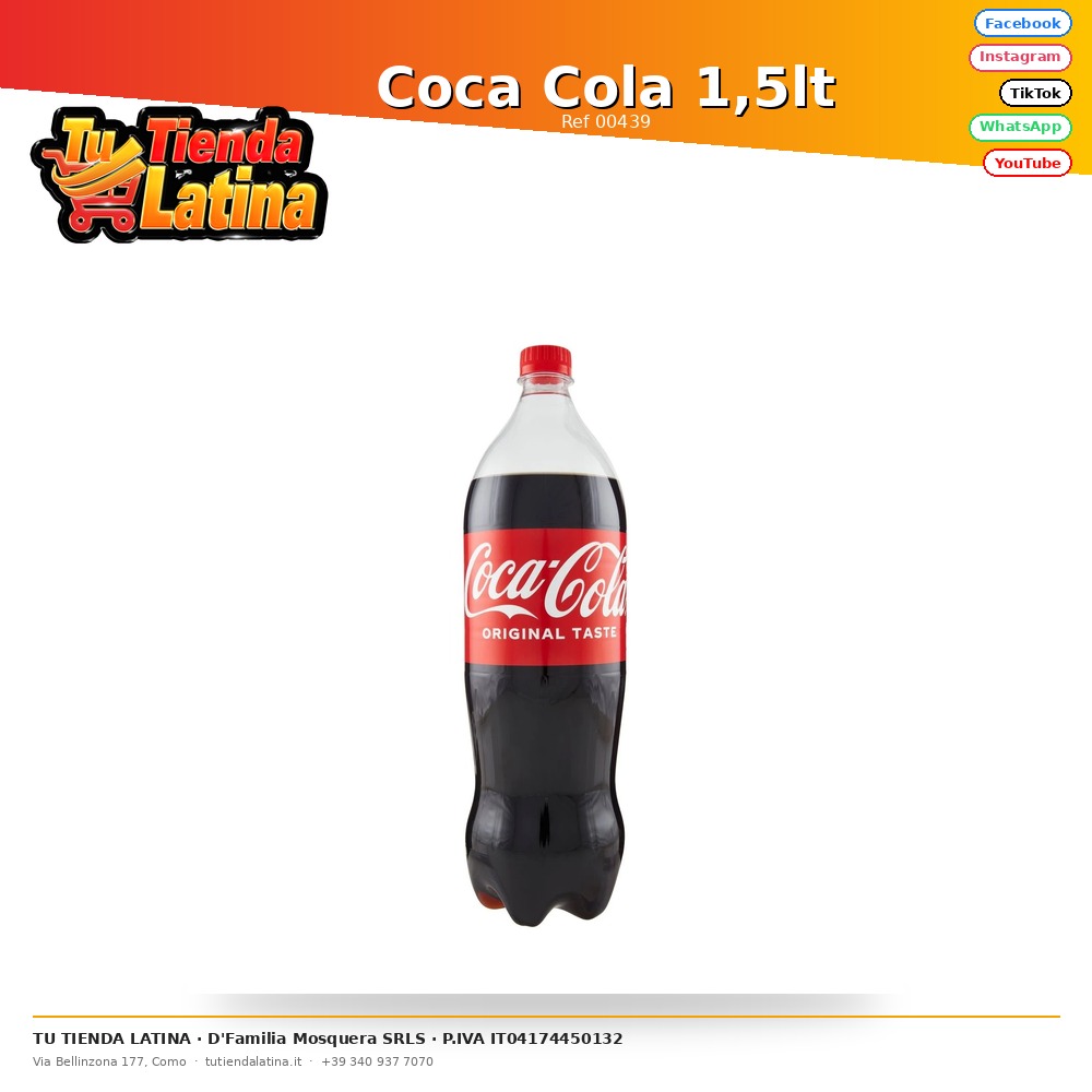 Coca Cola 1,5lt