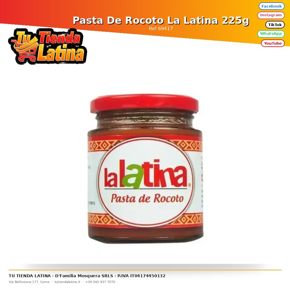 Pasta Rocoto La Latina 225g
