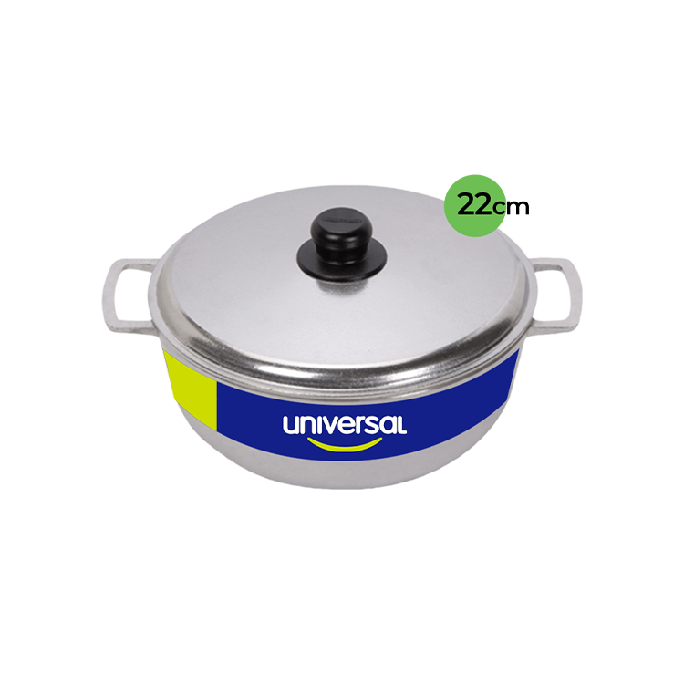 ​Universal Cauldron 22cm Cast Aluminum With Lid