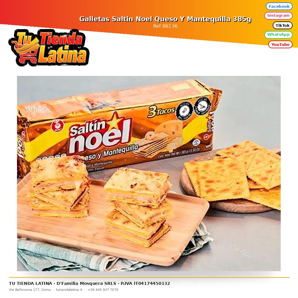 Saltin Noel Cheese and Butter Cookies 385g