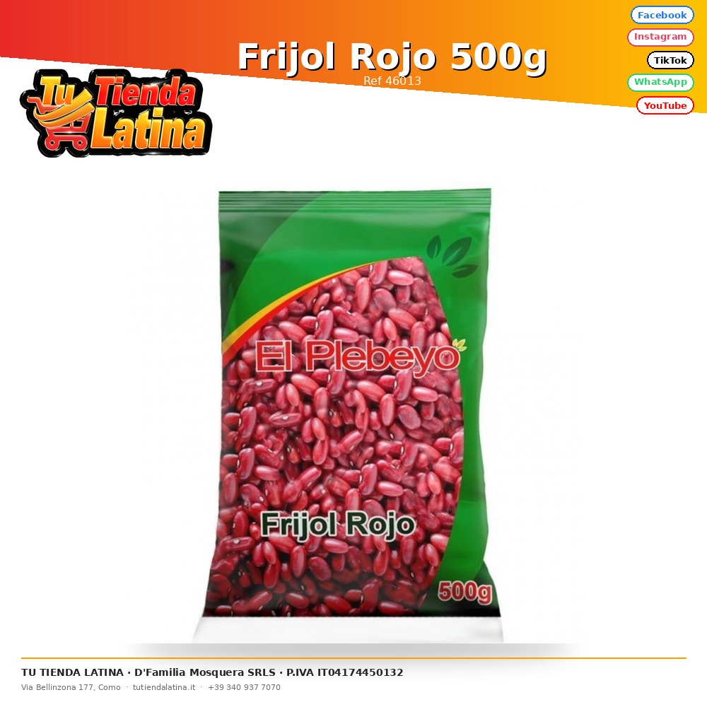 Frijol Rojo 500g