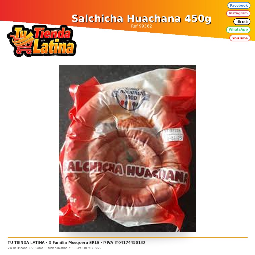 Huachana sausage 450g