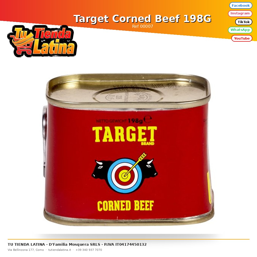 Target Corned Beef 198G