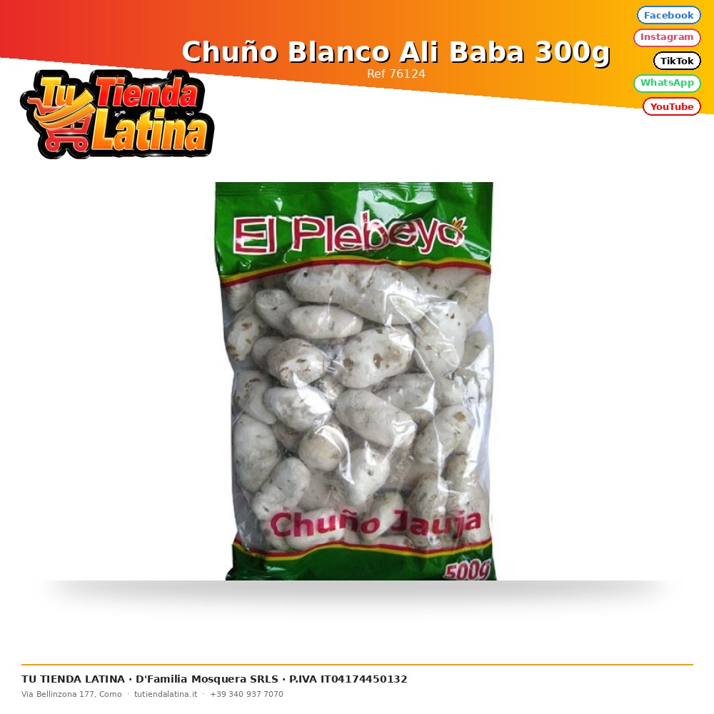 Ali Baba Chuño Bianco 300g