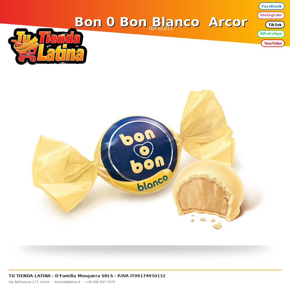 Bon 0 Bon Blanco  Arcor