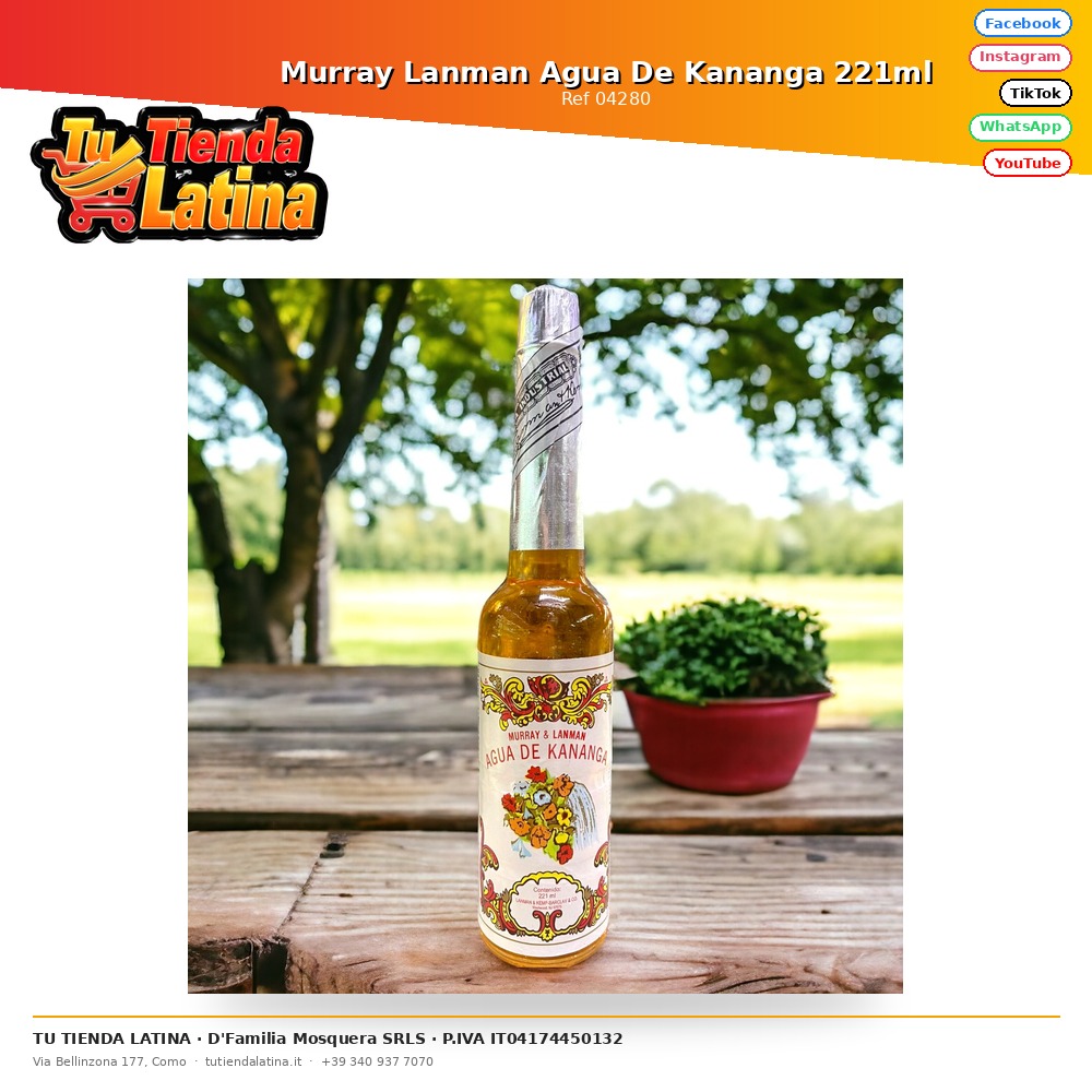 Murray Lanman Kananga Acqua 221ml