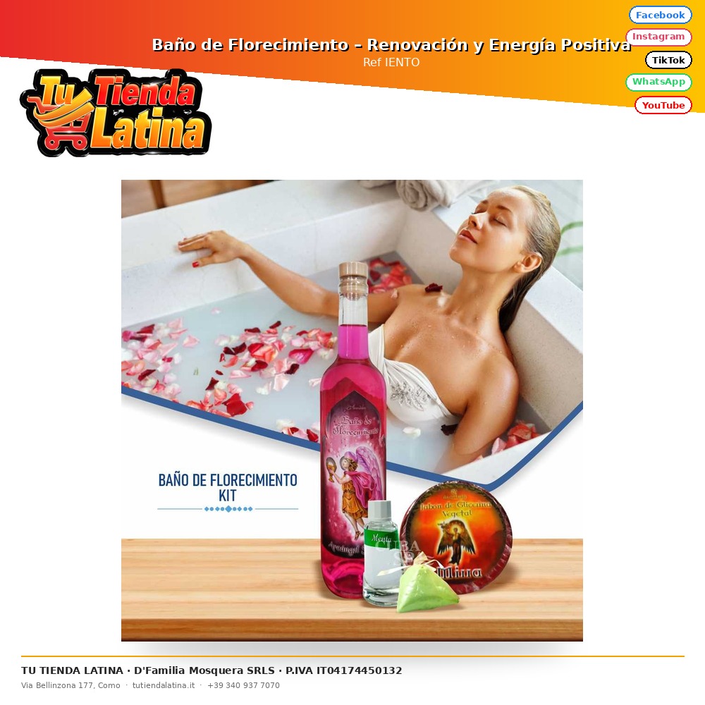 Baño de Florecimiento – Renovación y Energía Positiva