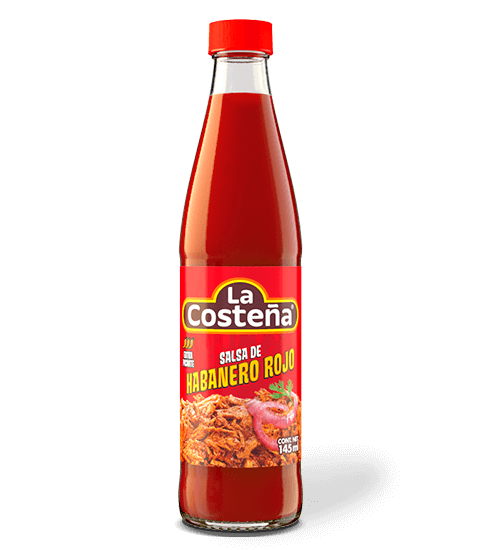 Salsa De Habanero Rojo La Costeña 145ml