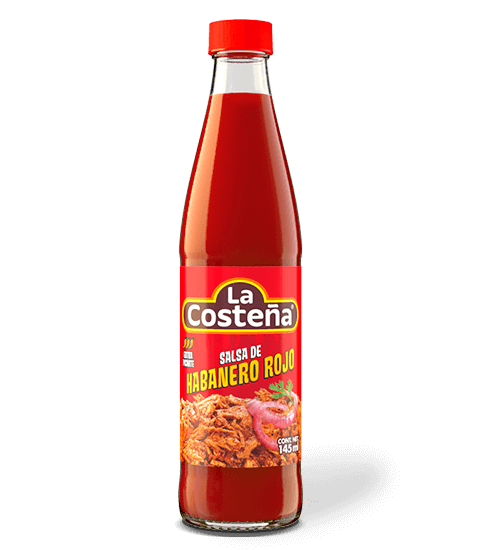 Salsa De Habanero Rojo La Costeña 145ml