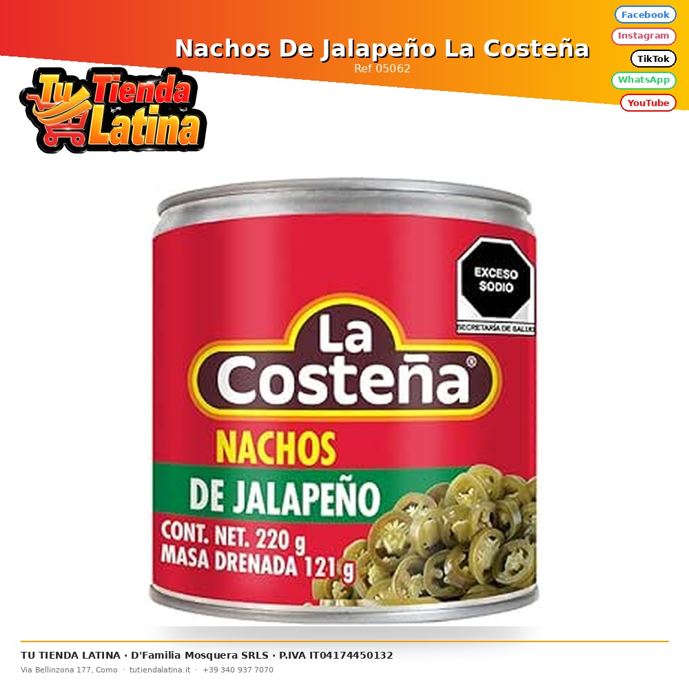 Nachos De Jalapeño La Costeña