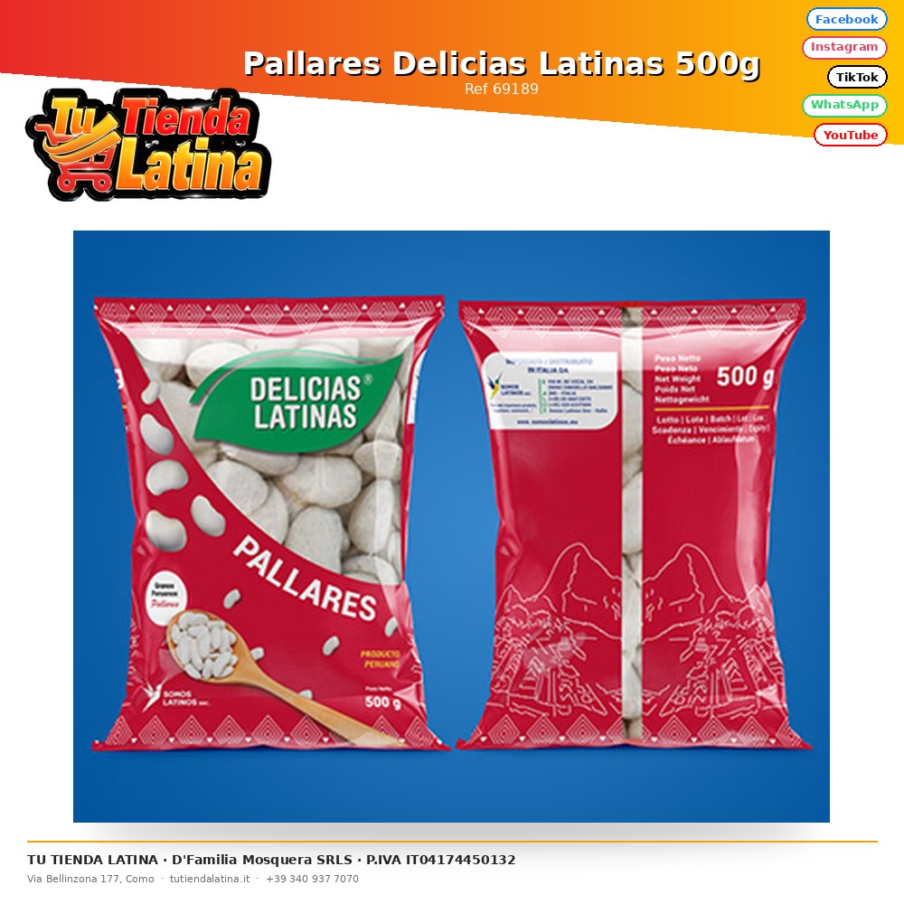 Pallares Latin Delicias 500g