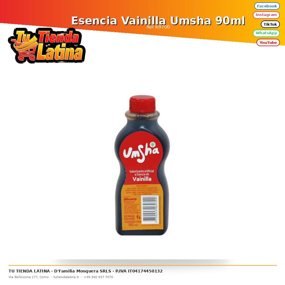 Umsha Vanilla Essence 90ml