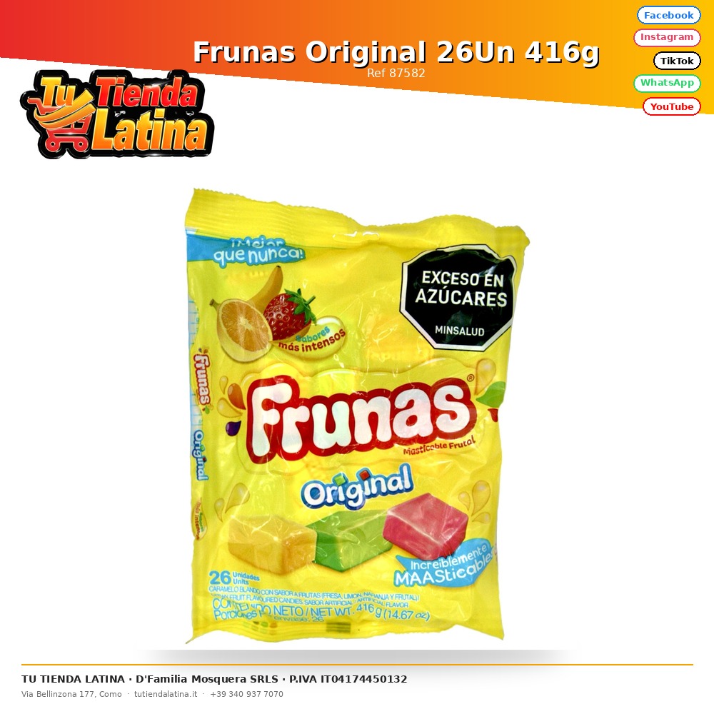 Frunas Original 26Un 416g