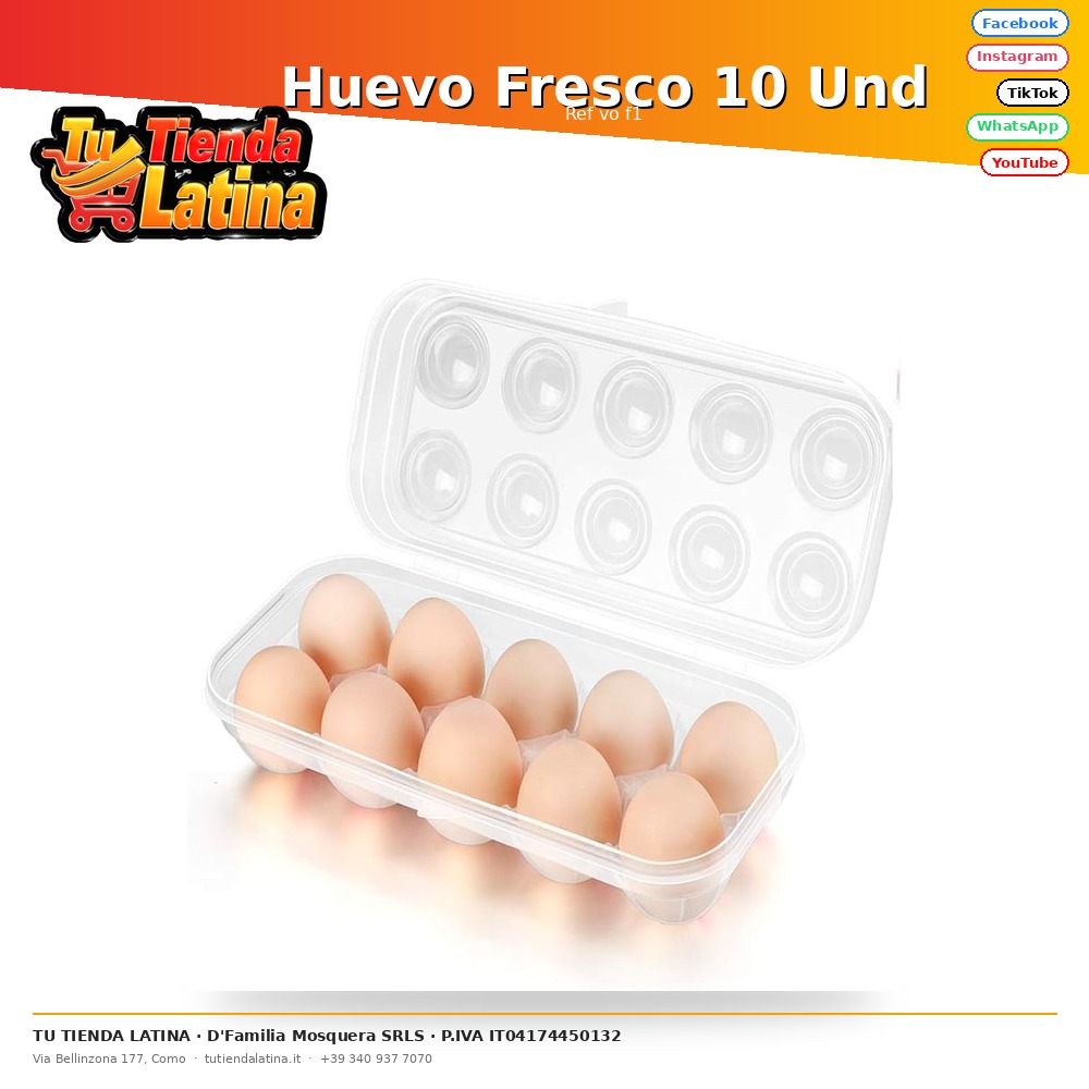 Uovo Fresco 10 Unità