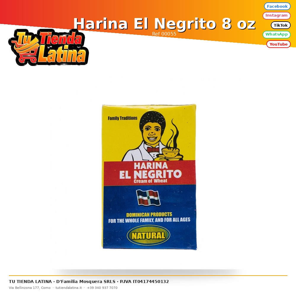 Farina El Negrito 8 once