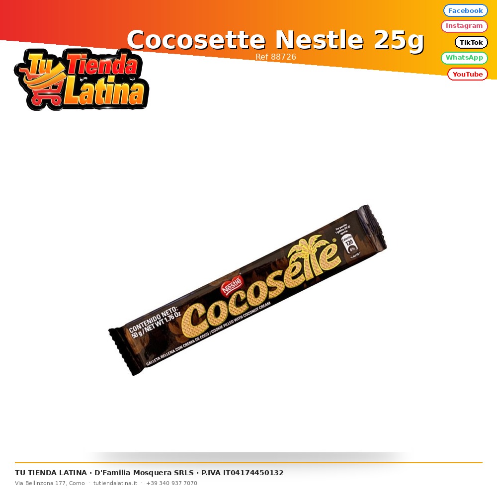 Cocosette Nestle 25g