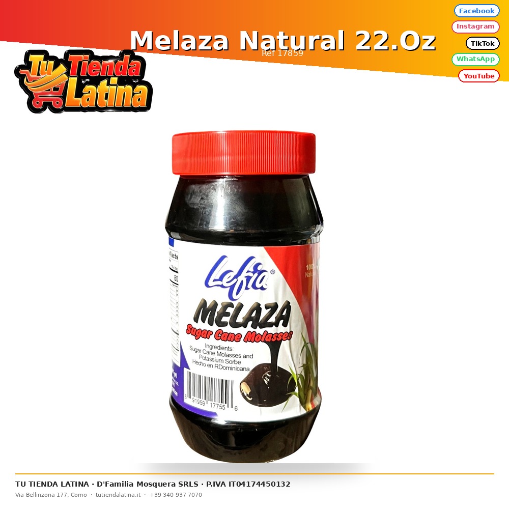 Melassa naturale 22.Oz