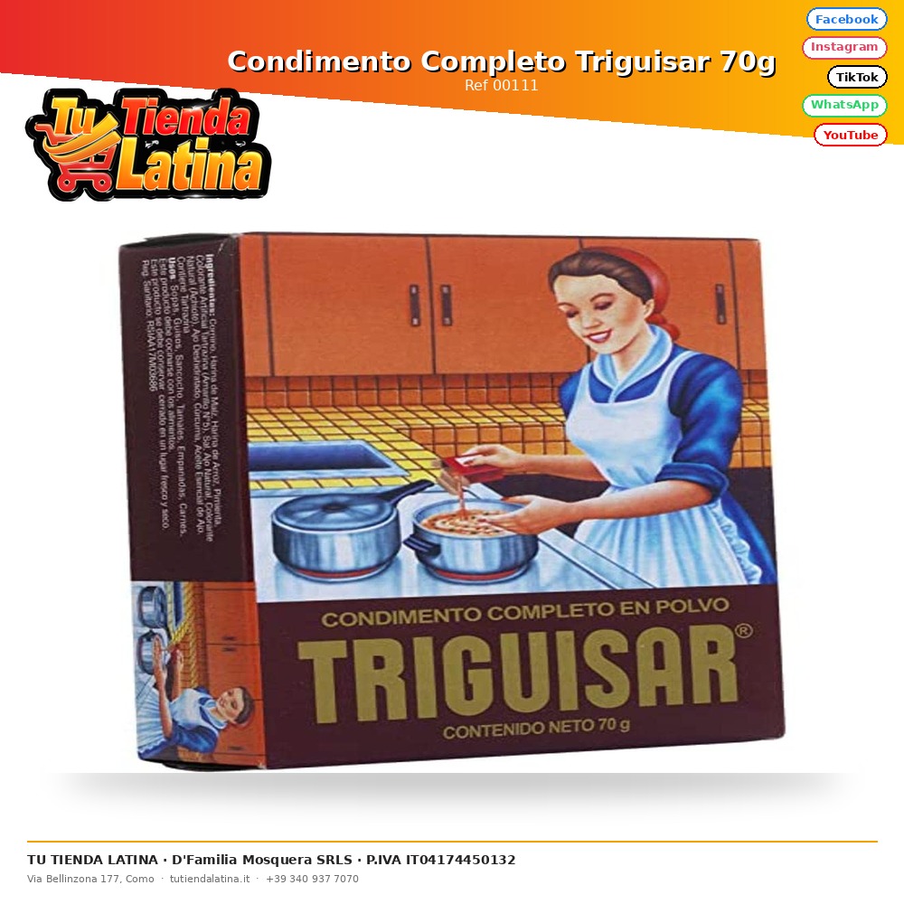Condimento Completo Triguisar 70g