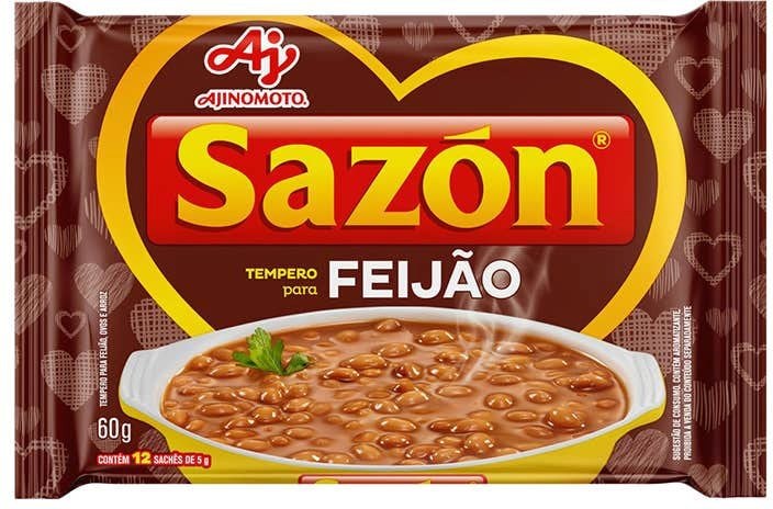 Tempero SAZÓN® para Feijão - 60g