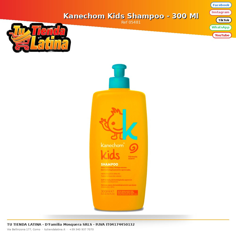 Kanechom Kids Shampoo - 300 Ml