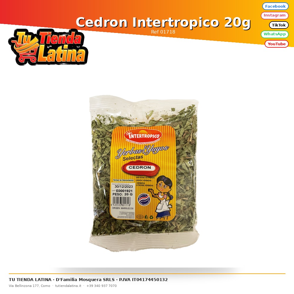 Cedron Intertropico 20g